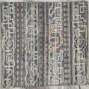 Geometric Patterned Woolen Hand Tufted Rug