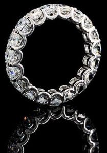 White Gold Lab Grown Diamond Band