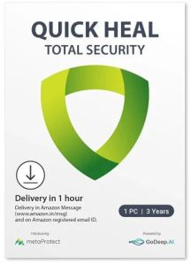1 User 3 Year Quick Heal Total Security