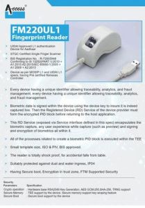 Access FM220U L1 Fingerprint Scanner