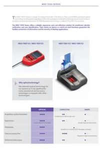 Morpho MSO1300 E3 L1 Fingerprint Scanner