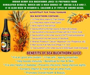 Natural Sea Buckthorn Juice