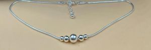 925 Sterling Silver Ladies Anklet