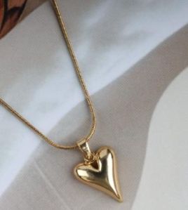 Gold Finish Korean Necklace