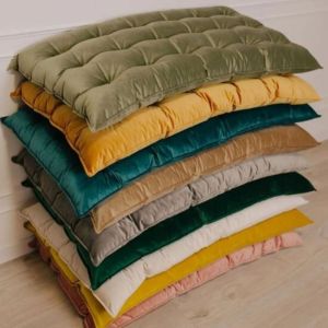 Rectangle Plain Floor Cushion