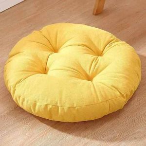 Round Plain Floor Cushion