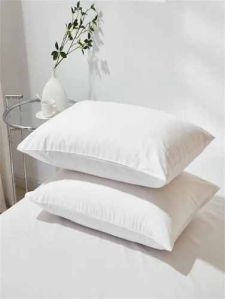 White Bed Cotton Pillow