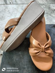 Golder Flower Design Ladies Sandal