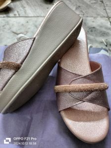 Unique Design Heeled Ladies Sandal