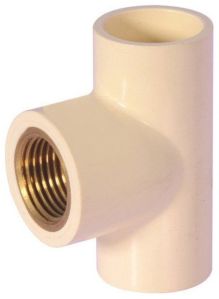 CPVC Brass Reduce Tee