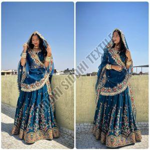 RST-022 Wedding Wear Heavy Faux Georgette Lahenga