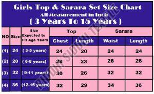 RST-038 Heavy Chinon Silk Designer Top Sharara Dupatta Set