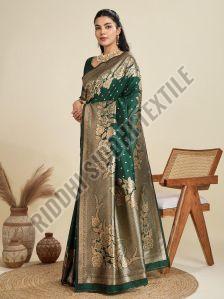 RST-021 Soft Kanjivaram Silk Saree with Pure Zari Woven Pallu