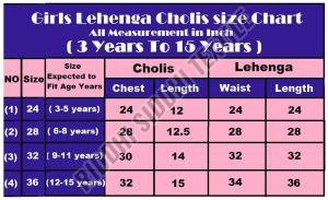 RST-037 Pure Cotton Embroidered Girls Wear Lehenga Choli Set