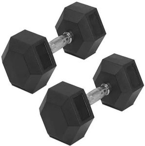 Fixed Weight Rubber Coated Dumbbell
