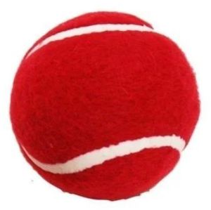 Red Rubber Tennis Ball