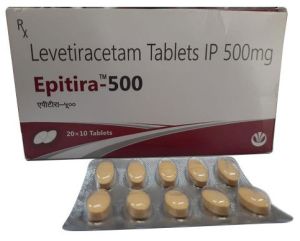 Epitira 500 Levetiracetam Tablets