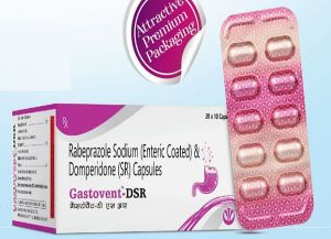 Gastovent DSR Rabeprazole Domperidone Capsules