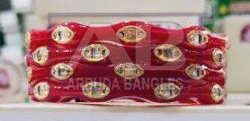 Vertical A-4 Glass Bangles