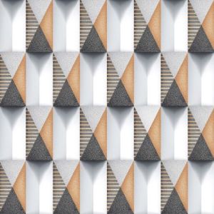 Geometric 3D Cube Glossy Wall Tile