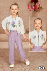 Kids Party Wear Palazzo Set