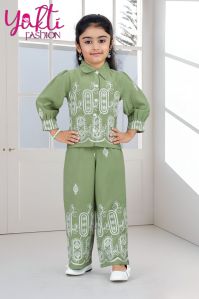 Kids Girls Plazzo Set