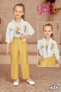 Kids Party Wear Palazzo Set