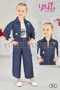 Girls Denim Dress