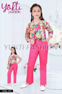 Girls Three Piece Dress Set