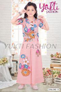 Girls Shirt Palazzo Set