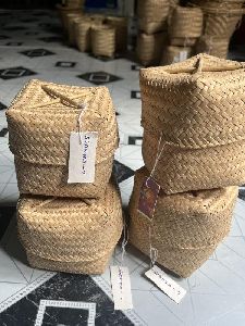 Bamboo Storage Boxes