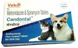 Candontal Metronidazole and Spiramycin Tablet
