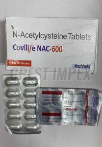 Covilife Nac 600 Acetylcysteine Tablet