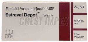 Estraval Depot Estradiol Valerate Injection