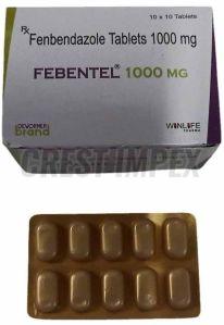 Febentel 1000mg Febendazole Tablets