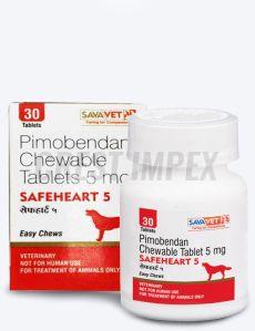Safeheart 5mg Pimobendan Chewable Tablets