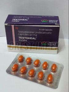 Testoheal Testosterone 40mg Capsule