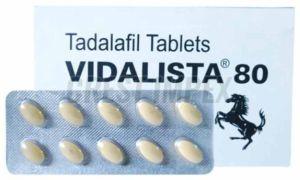 Vidalista 80mg Tadalafil Tablets