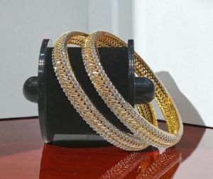 AD Baguette Bangles