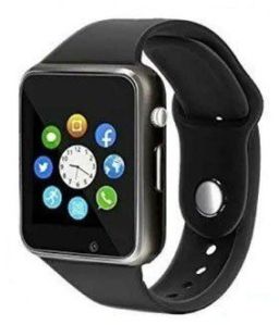 Black Square Bluetooth Smart Watch