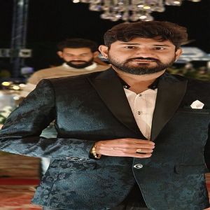 Rama Green Embroidered Tuxedo Blazer