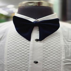 Modern Royal Blue Satin Three Piece Suit