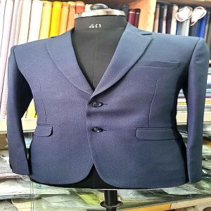 Elegant Navy Blue Mens Tuxedo Blazer