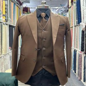 Modern Fit Premium Formal Three Piece Business Suit