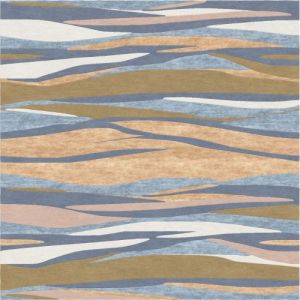 Abstract Horizon Striped Design Hand Tufted Area Rug