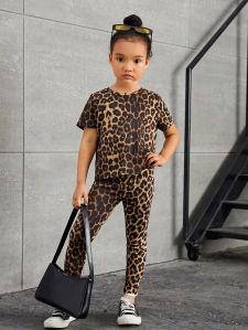 Girl Graphic T Shirt Pant Set