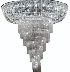 12 Feet Glass Chandelier