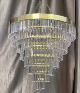 2 Feet Crystal Chandelier