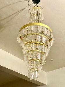 Ceiling Glass Chandelier