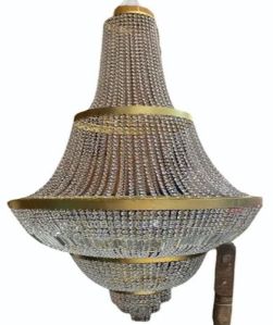 4 Feet Glass Chandelier